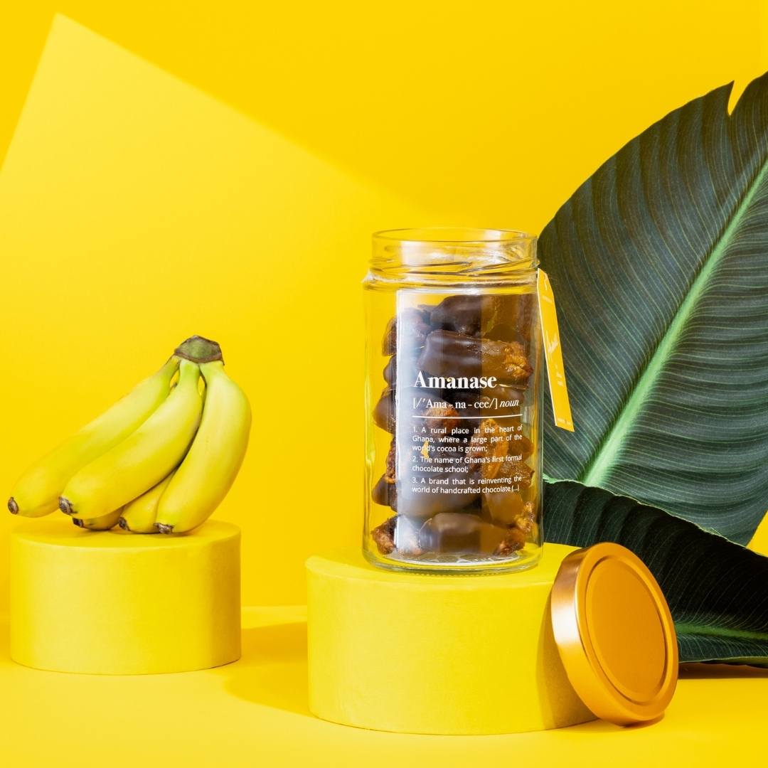Amanase Bio-Banana Bites | Zero Waste Glas
