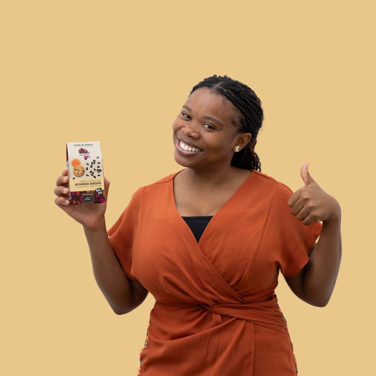 50% CHOCOLATE DROPS | 100g Snackbox