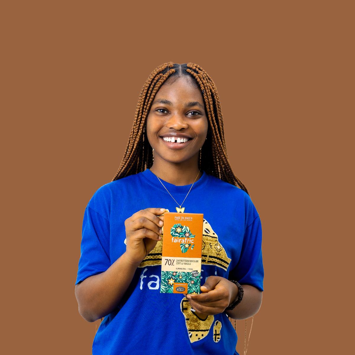 70% Organic Dark Chocolate with Cinnamon & Vanilla I Vegan