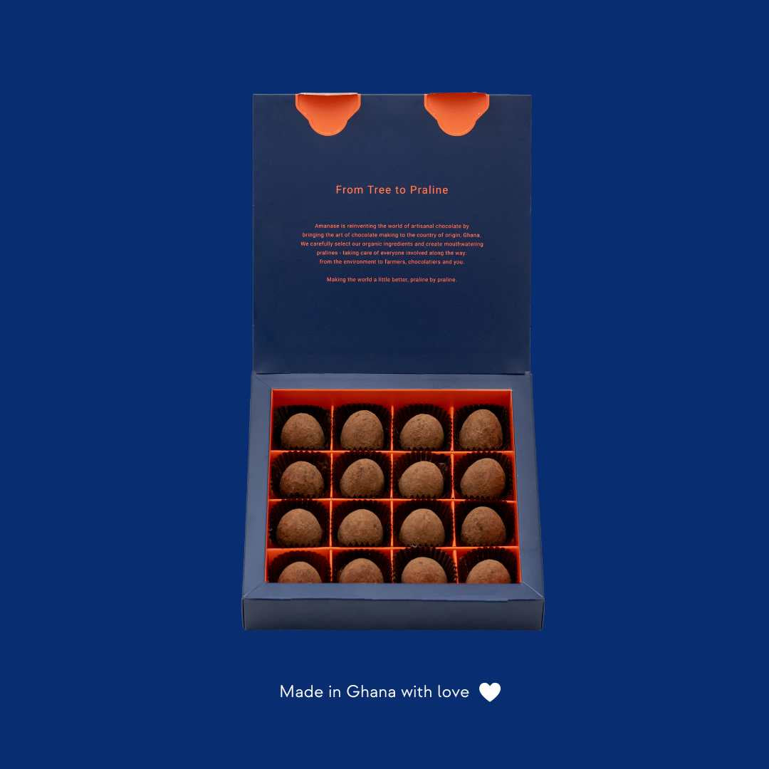 Amanase Bio-Pralinen | Truffle edition  (16 Stück)