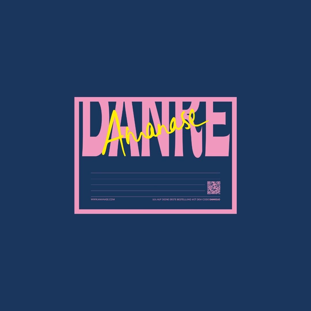 Amanase Geschenkbox | Danke, Medaase, Thank you.