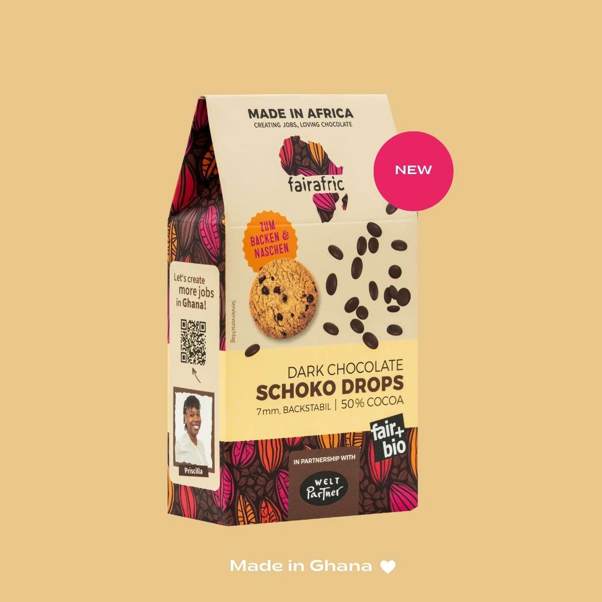 50% CHOCOLATE DROPS | 100g Snackbox