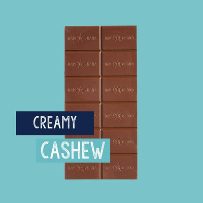 42% Organic Creamy Cashew Chocolate | Vegan