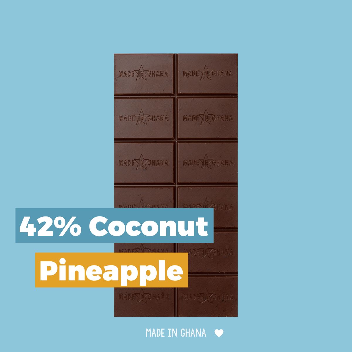42% COCONUT & PINEAPPLE | vegane Helle mit Cashew (limitierter Verkauf)