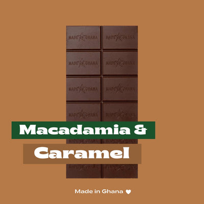 57% Macadamia & Caramel | vegane Dunkle