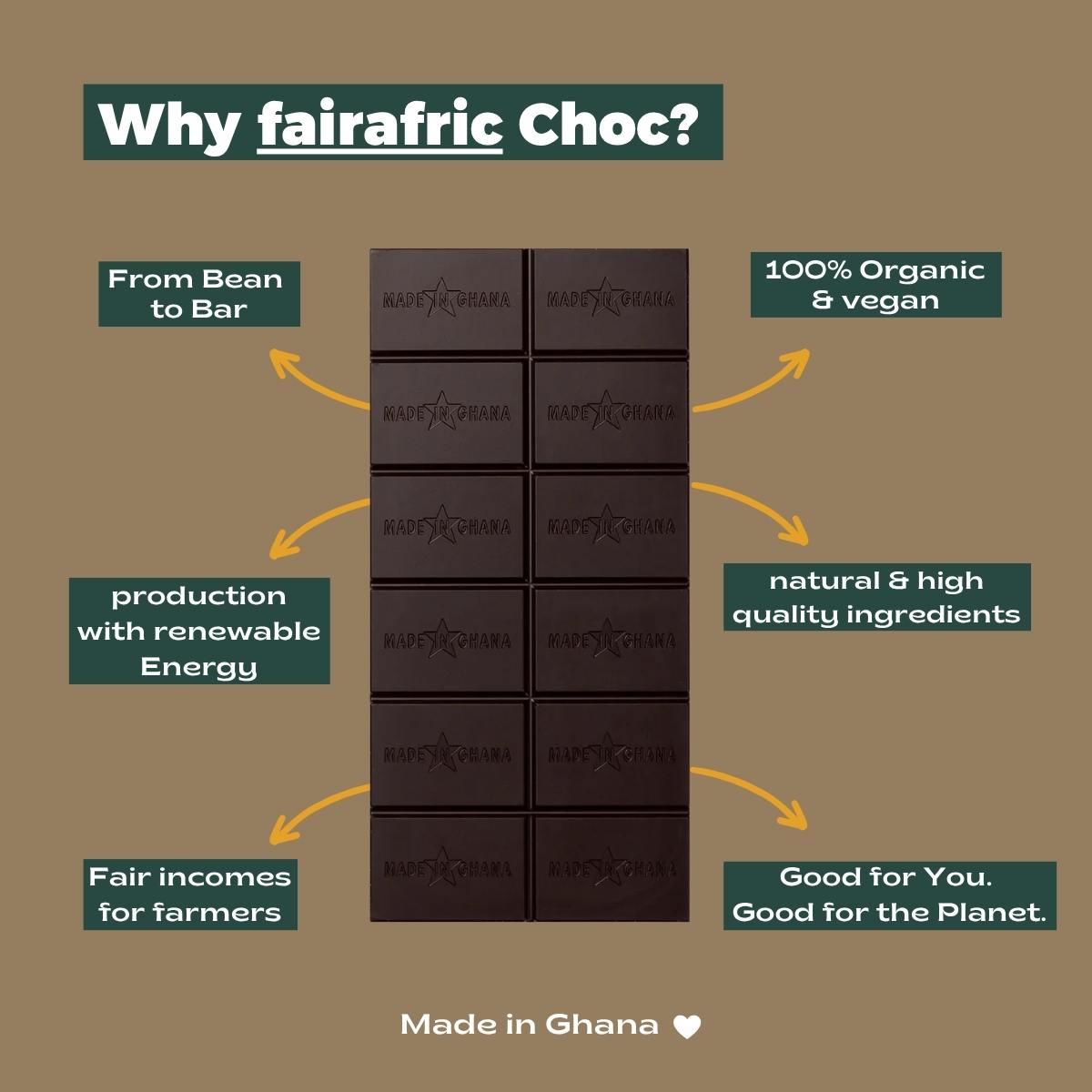 57% Organic Dark Chocolate with Baobab and Moringa I Vegan