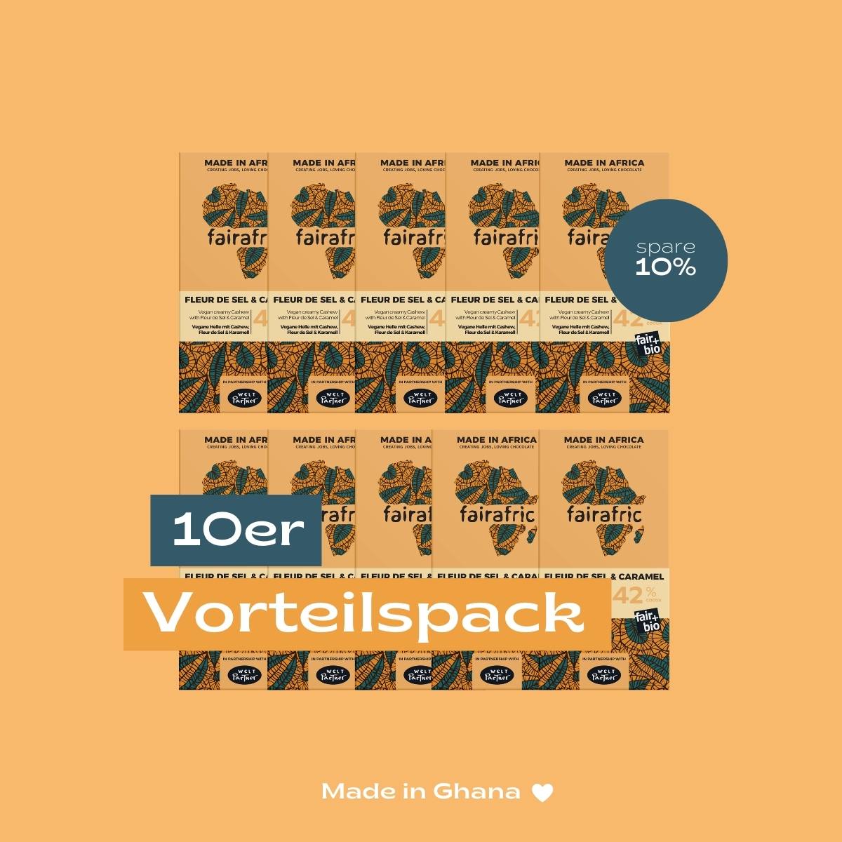 42% FLEUR DE SEL & CARAMEL | vegan light with cashew