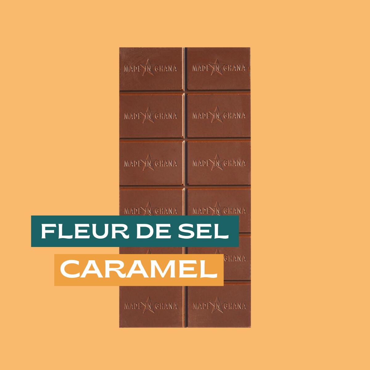 42% FLEUR DE SEL & CARAMEL | vegan light with cashew