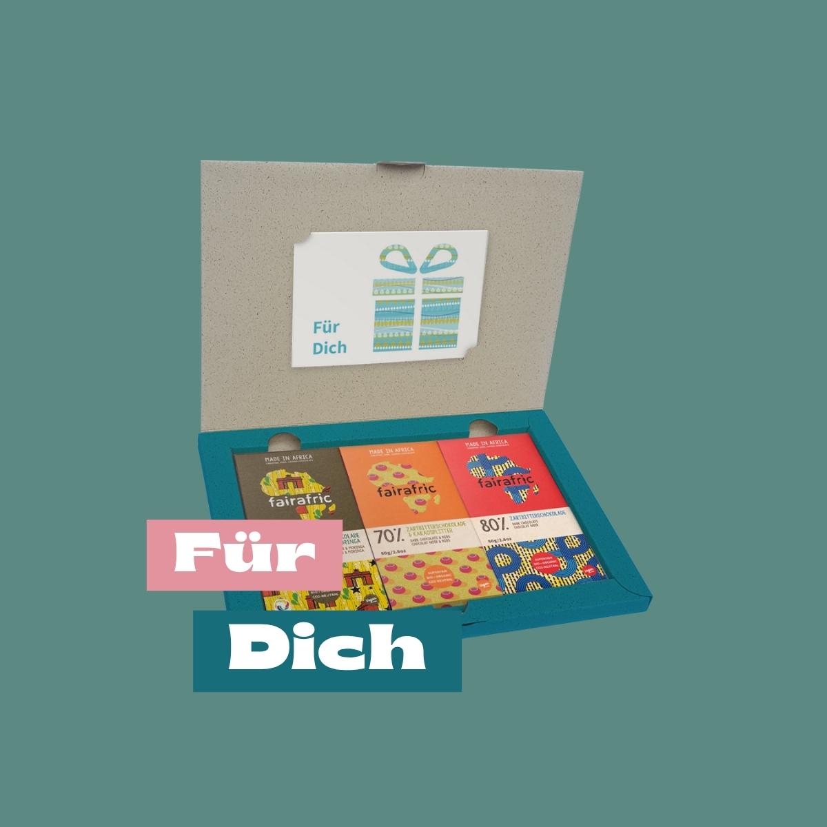 Geschenkbox - mit Schokolade